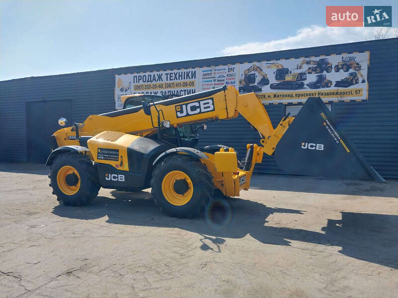 Телескопический погрузчик JCB 535-125 2017 в Житомире