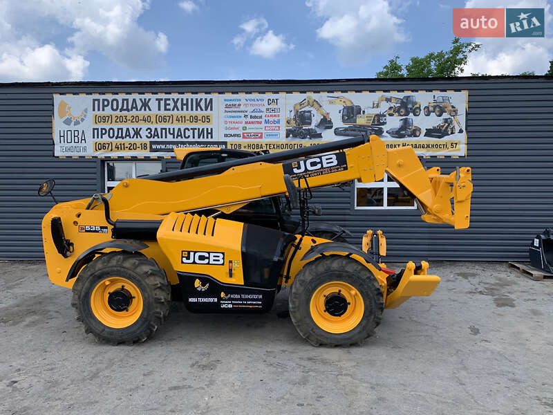 Телескопічні навантажувачі JCB 535-125 2018 в Житомирі