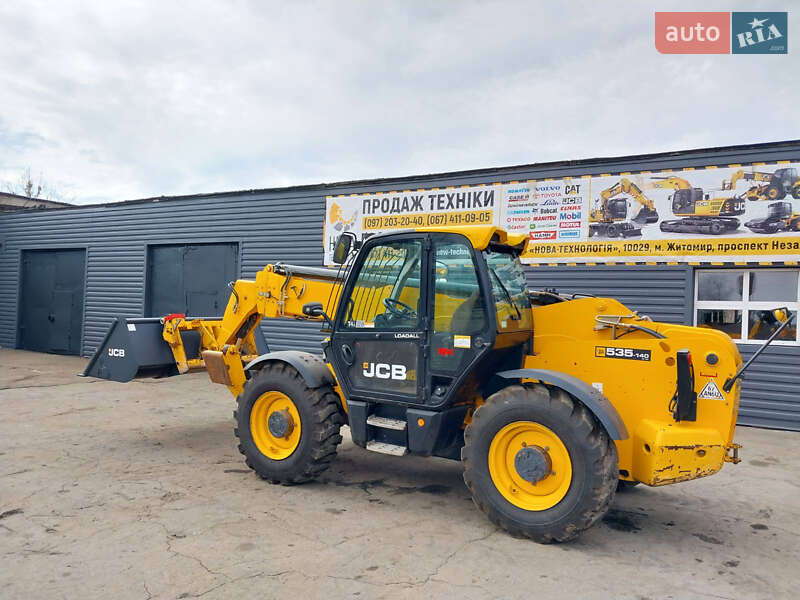 Телескопический погрузчик JCB 535-140 2016 в Житомире