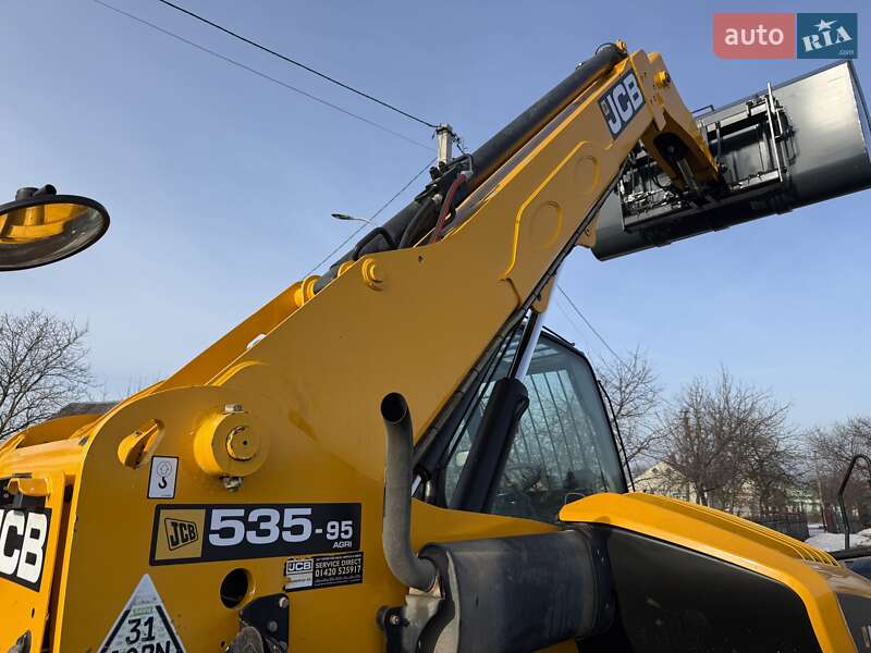 Телескопічні навантажувачі JCB 535-95 2016 в Луцьку