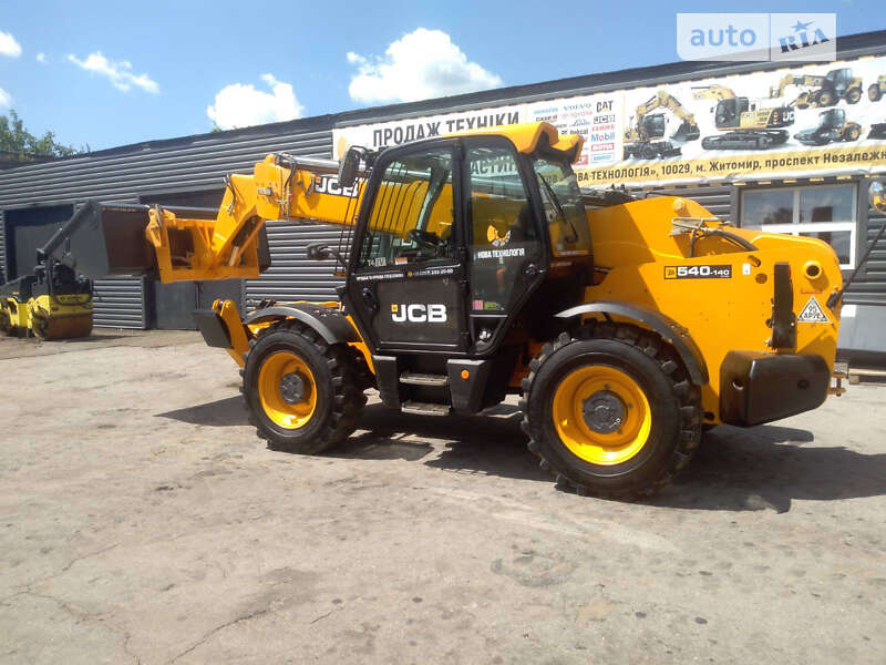 Телескопический погрузчик JCB 540-140 2016 в Житомире