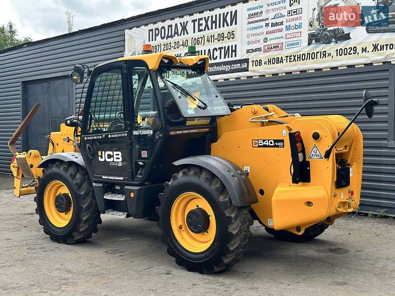 Телескопічні навантажувачі JCB 540-140 2020 в Житомирі фото 3 Телескопічні навантажувачі JCB 540-140 2020 в Житомирі
