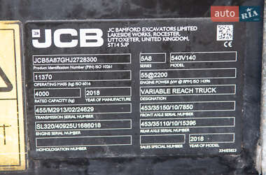Подъемник телескопический JCB 540-140 2018 в 