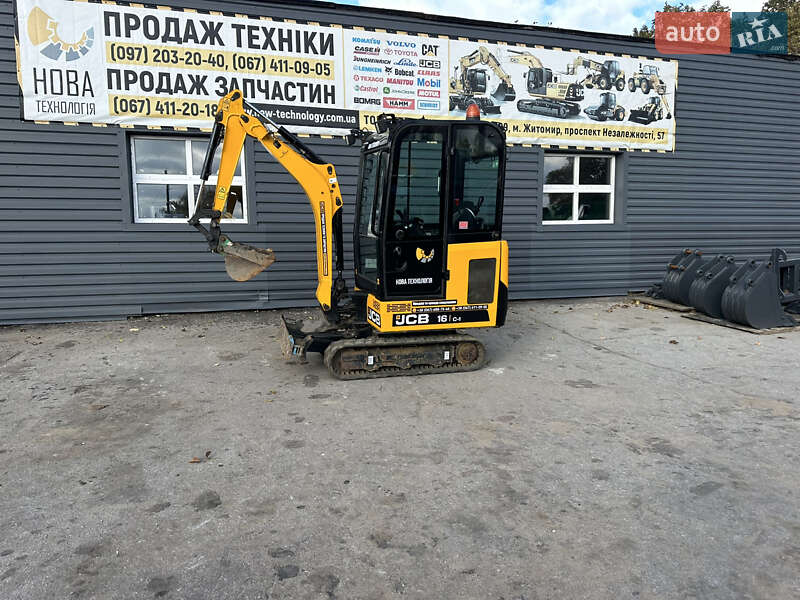 Миниэкскаватор JCB 8016 2018 в Черняхове