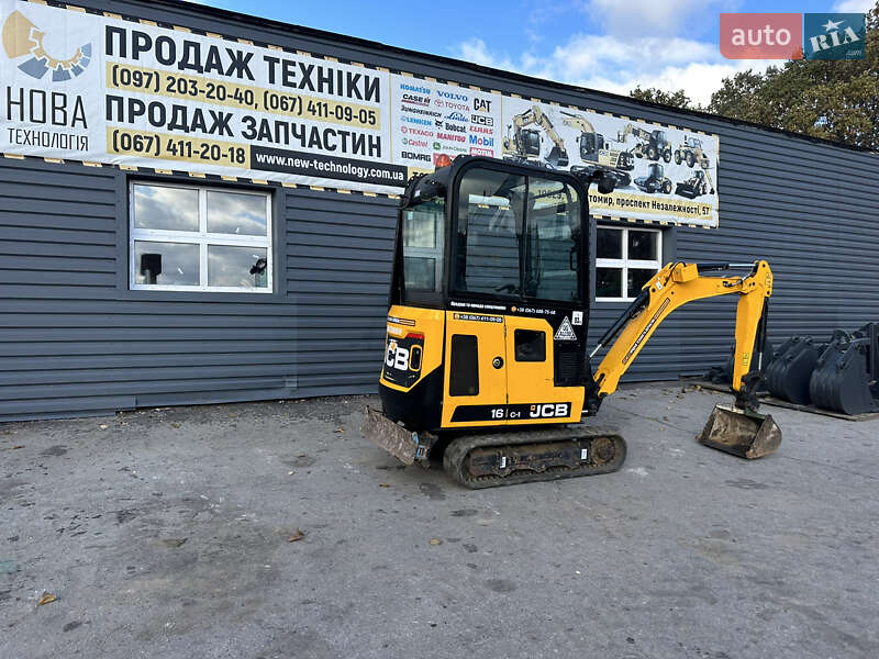 Миниэкскаватор JCB 8016 2018 в Черняхове