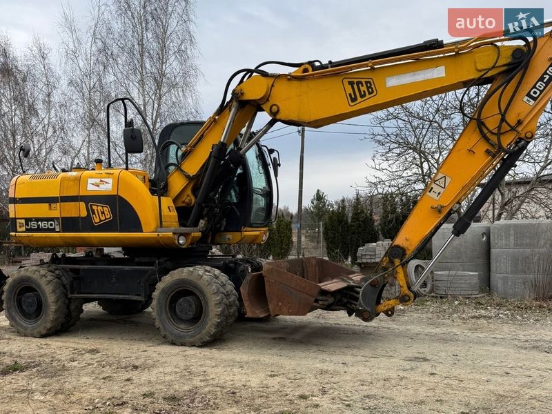 Колісний екскаватор JCB JS 160 2008 в Львові фото 8 Колісний екскаватор JCB JS 160 2008 в Львові