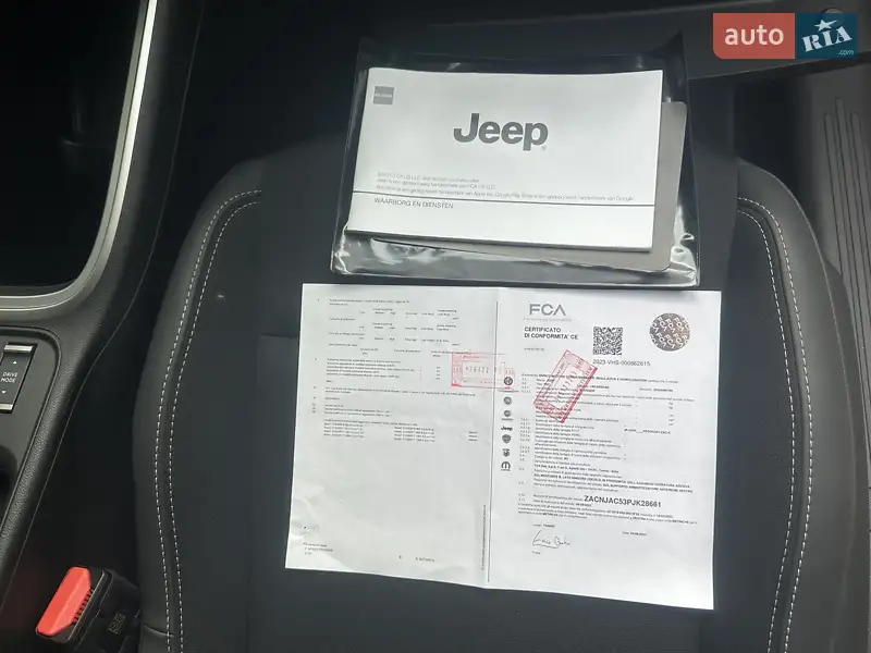 Позашляховик / Кросовер Jeep Avenger 2023 в Києві документ