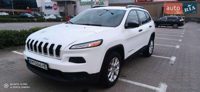 Позашляховик / Кросовер Jeep Cherokee 2017 в Житомирі