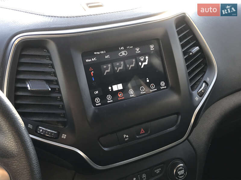 Позашляховик / Кросовер Jeep Cherokee 2019 в Києві
