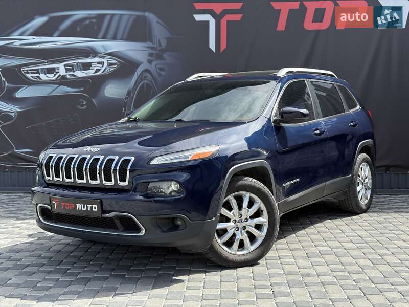 Позашляховик / Кросовер Jeep Cherokee 2015 в Львові
