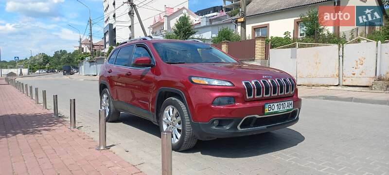 Внедорожник / Кроссовер Jeep Cherokee 2016 в Тернополе