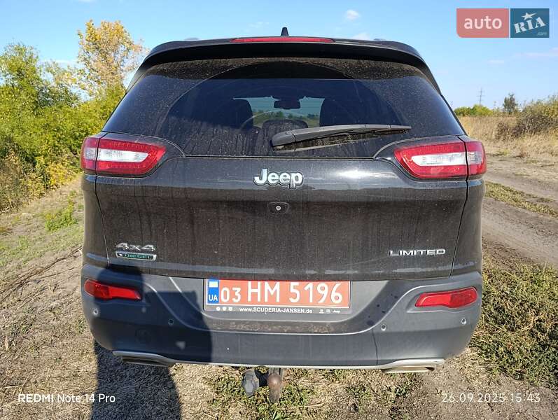 Позашляховик / Кросовер Jeep Cherokee 2015 в Васильківці