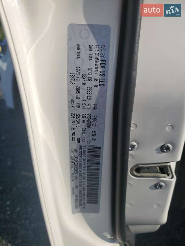 Позашляховик / Кросовер Jeep Cherokee 2018 в Києві