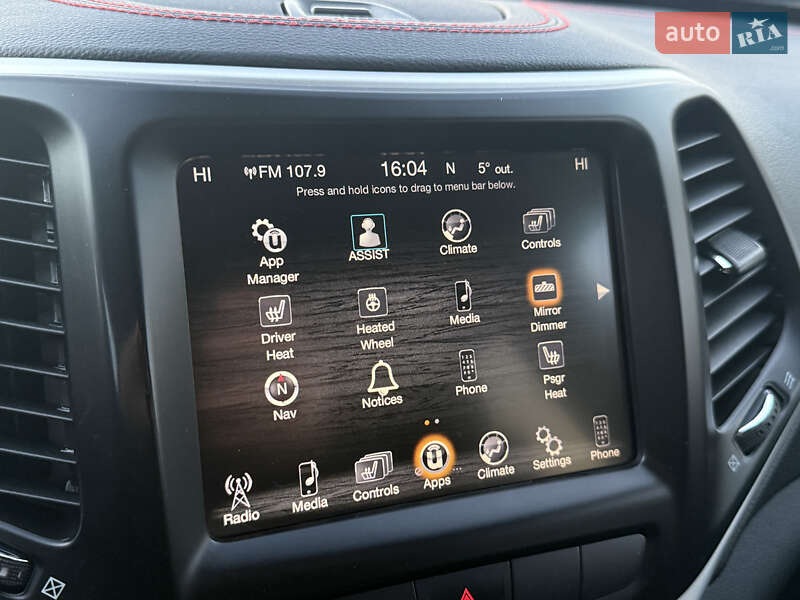 Внедорожник / Кроссовер Jeep Cherokee 2014 в Киеве