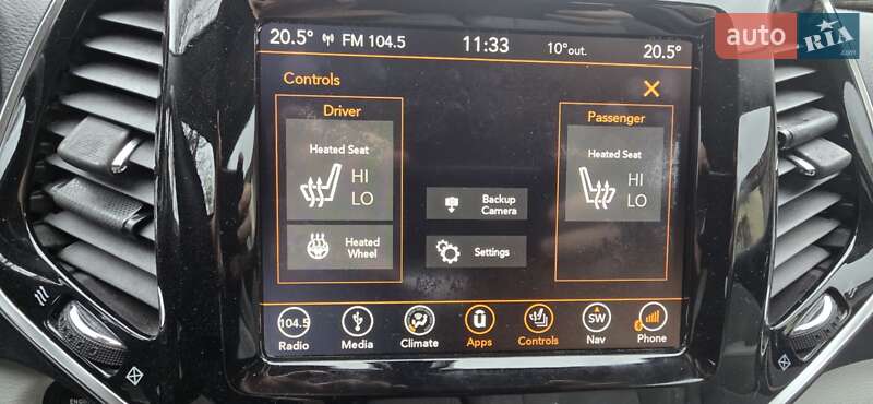 Позашляховик / Кросовер Jeep Cherokee 2018 в Запоріжжі