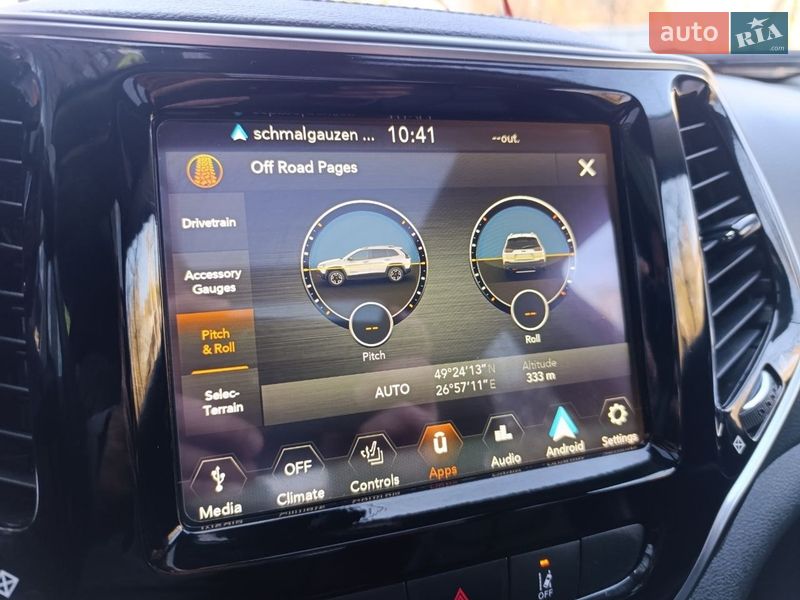 Позашляховик / Кросовер Jeep Cherokee 2022 в Хмельницькому