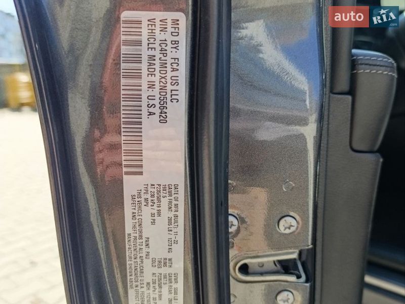 Позашляховик / Кросовер Jeep Cherokee 2022 в Хмельницькому