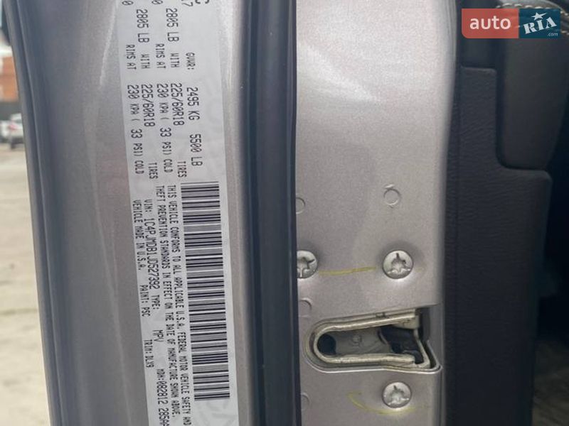 Позашляховик / Кросовер Jeep Cherokee 2017 в Сумах