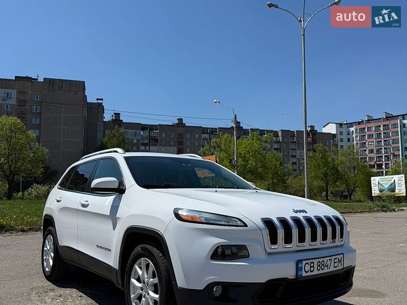 Внедорожник / Кроссовер Jeep Cherokee 2017 в Чернигове