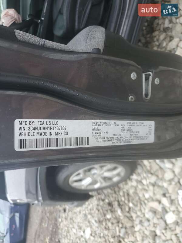 Позашляховик / Кросовер Jeep Compass 2024 в Івано-Франківську