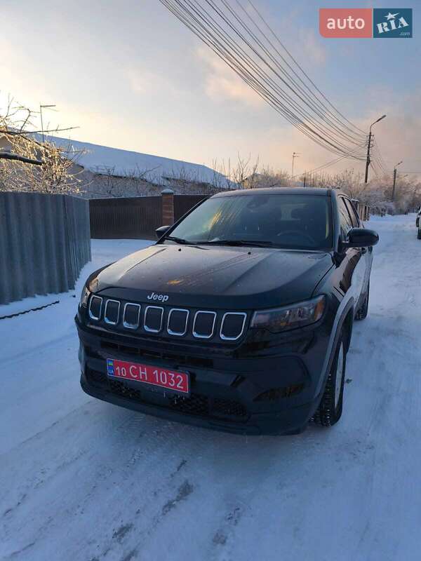2022 Jeep Compass, VIN 3C4NJCABXNT172681:plate — photo 1 (autoria)