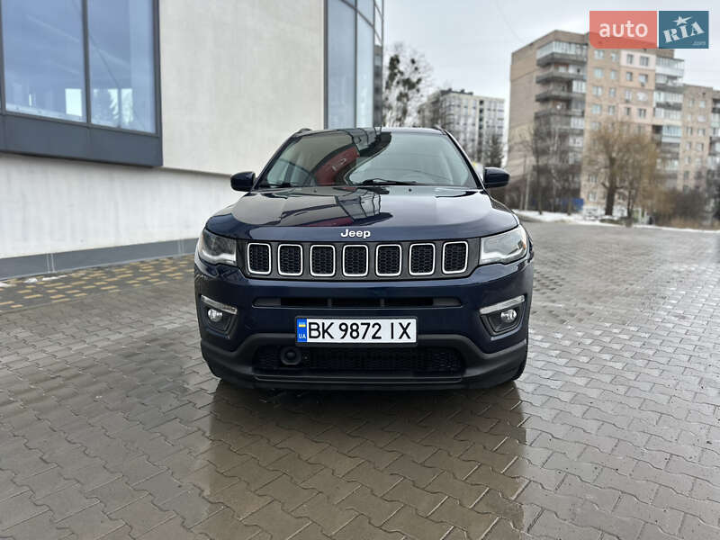 2017 Jeep Compass, VIN 3C4NJCBB9HT661009:plate — фото 1 (autoria)