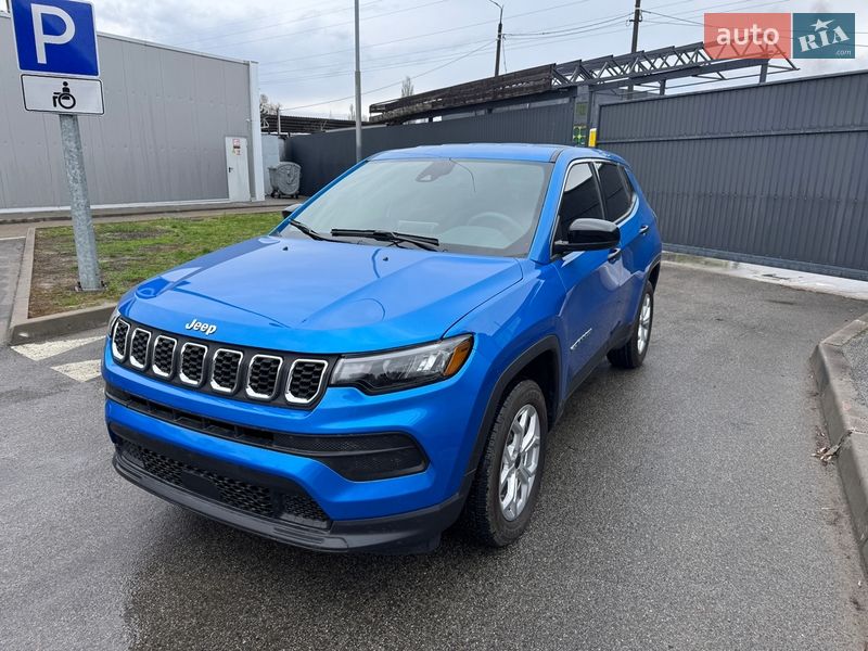 2025 Jeep Compass, VIN 3C4NJDAN2ST575484:plate — фото 1 (autoria)