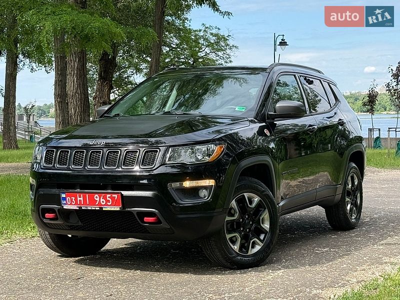 2017 Jeep NEW Compass, VIN 3C4NJDDB4HT628132:plate — фото 1 (autoria)