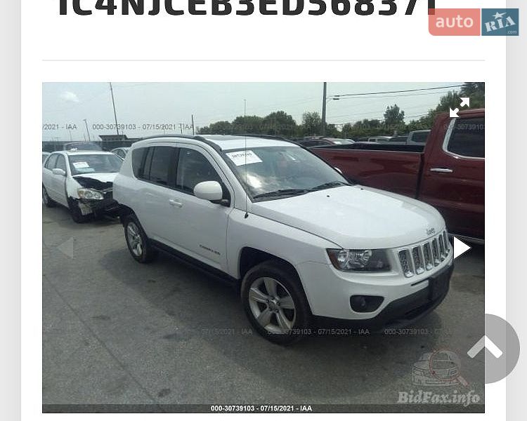 Позашляховик / Кросовер Jeep Compass 2012 в Києві
