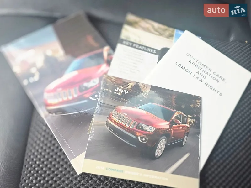 Внедорожник / Кроссовер Jeep Compass 2015 в Киеве документ