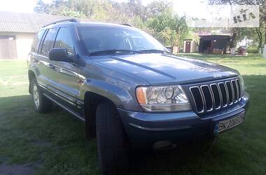 Позашляховик / Кросовер Jeep Grand Cherokee 2002 в 