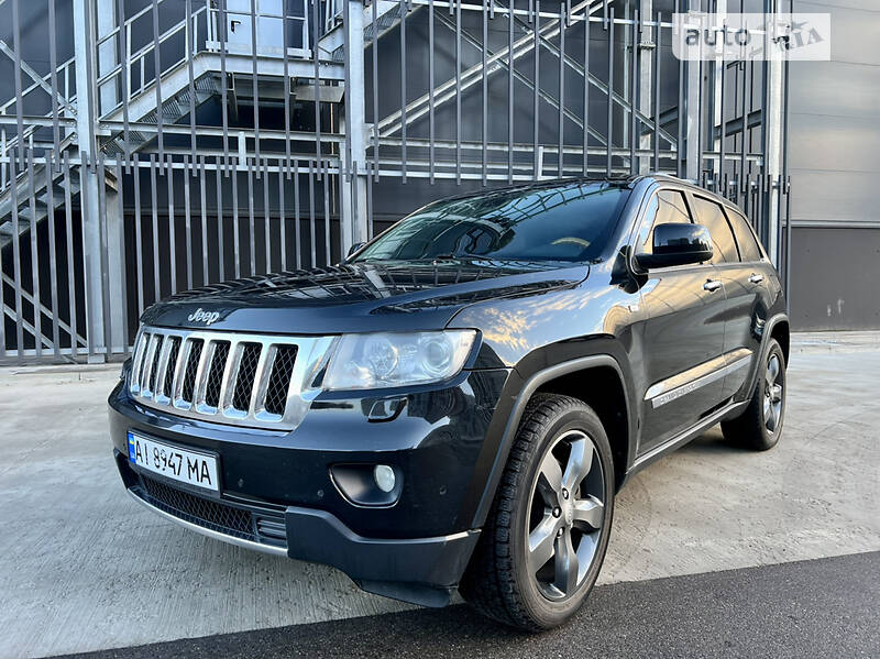 Позашляховик / Кросовер Jeep Grand Cherokee 2012 в Києві