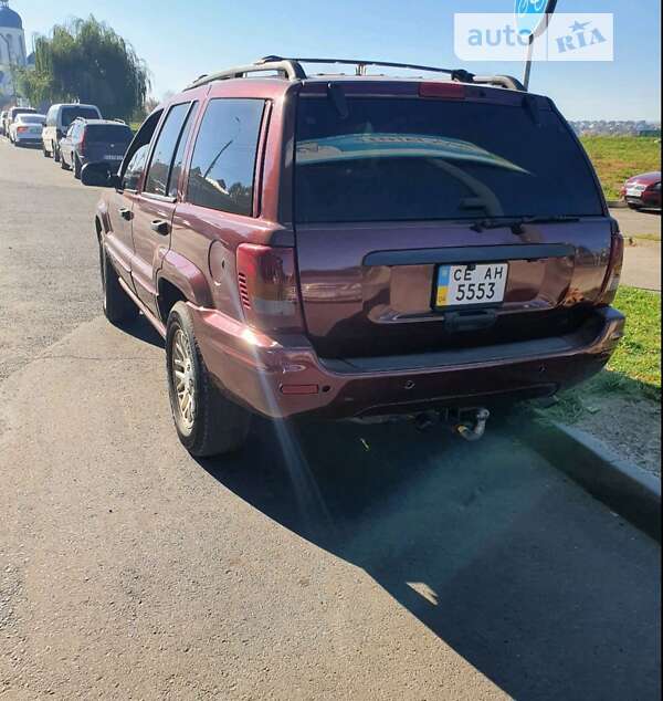 Внедорожник / Кроссовер Jeep Grand Cherokee 2000 в Черновцах
