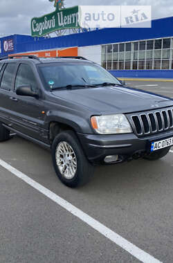 Позашляховик / Кросовер Jeep Grand Cherokee 2002 в Луцьку