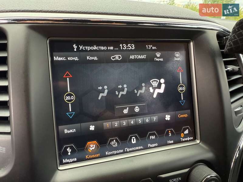 Позашляховик / Кросовер Jeep Grand Cherokee 2018 в Києві