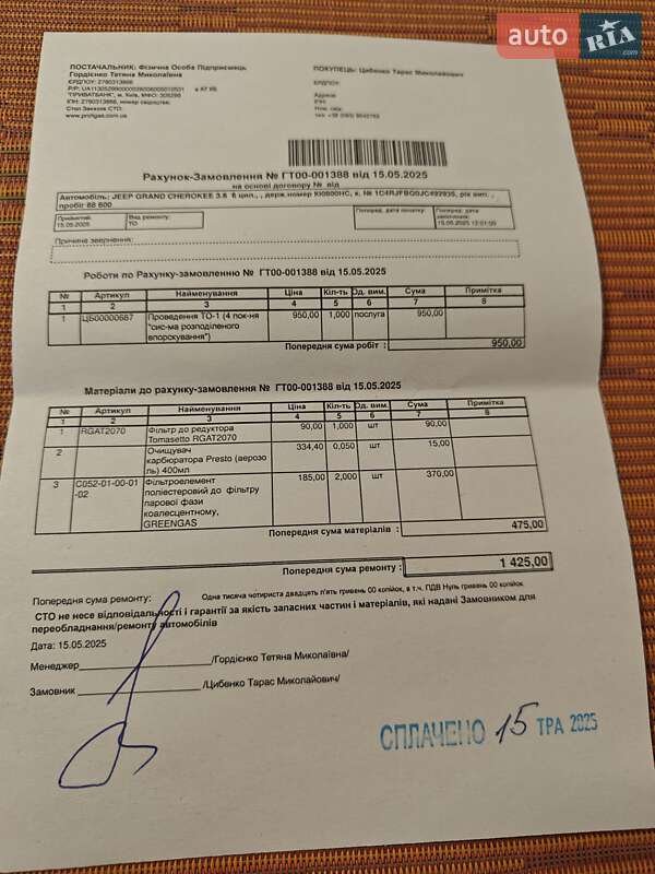 Внедорожник / Кроссовер Jeep Grand Cherokee 2018 в Киеве фото 31 Внедорожник / Кроссовер Jeep Grand Cherokee 2018 в Киеве