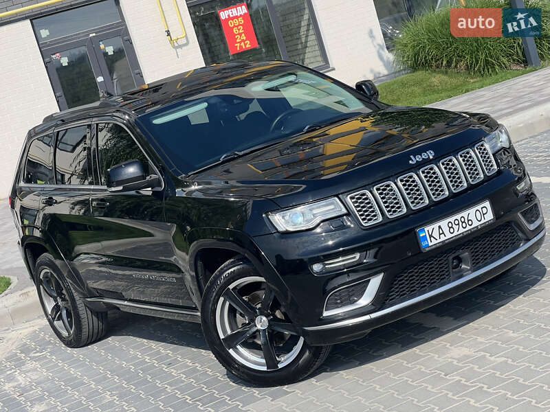 Внедорожник / Кроссовер Jeep Grand Cherokee 2017 в Киеве