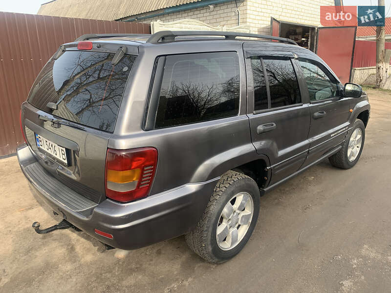 Внедорожник / Кроссовер Jeep Grand Cherokee 2003 в Кременчуге