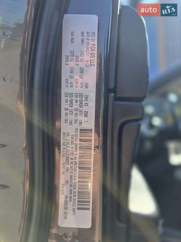 Внедорожник / Кроссовер Jeep Grand Cherokee 2018 в Киеве фото 38 Внедорожник / Кроссовер Jeep Grand Cherokee 2018 в Киеве