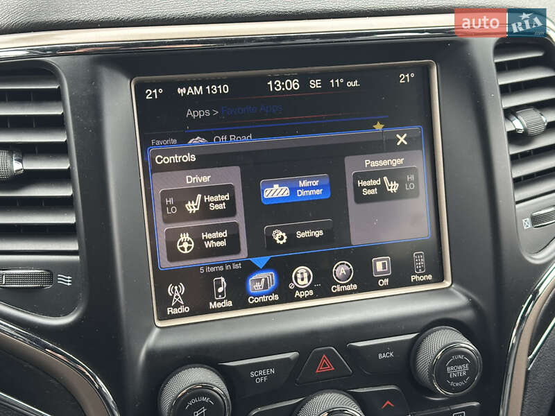 Внедорожник / Кроссовер Jeep Grand Cherokee 2016 в Киеве фото 38 Внедорожник / Кроссовер Jeep Grand Cherokee 2016 в Киеве