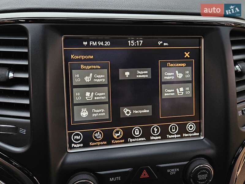 Внедорожник / Кроссовер Jeep Grand Cherokee 2018 в Киеве