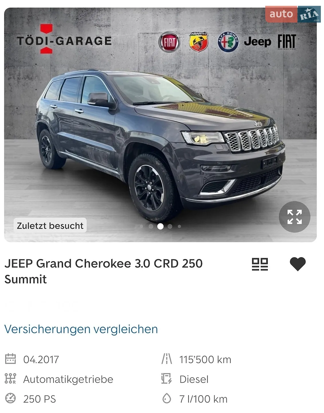 2017 Jeep Grand Cherokee - мініатюра 269