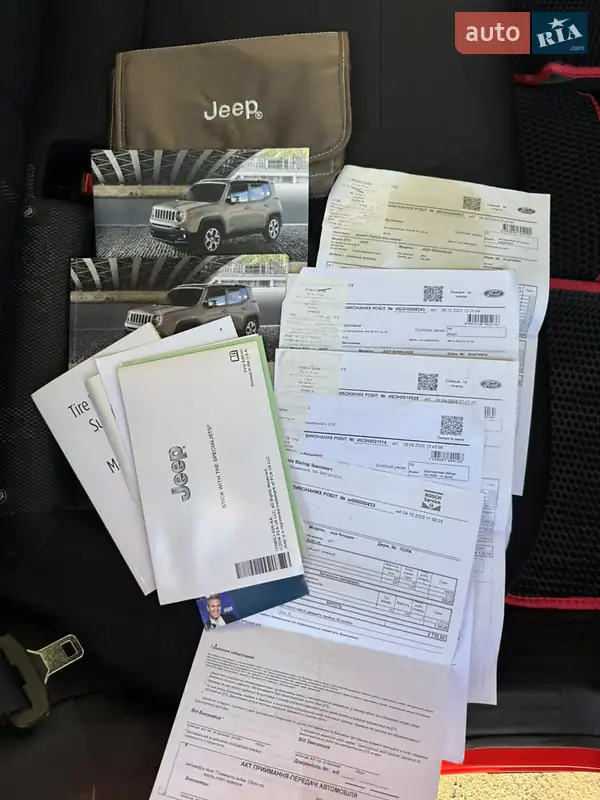 Позашляховик / Кросовер Jeep Renegade 2017 в Одесі документ
