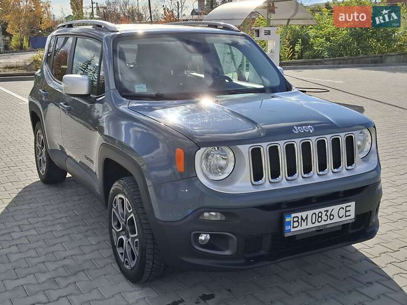 Позашляховик / Кросовер Jeep Renegade 2016 в Новодністровську фото 2 Позашляховик / Кросовер Jeep Renegade 2016 в Новодністровську