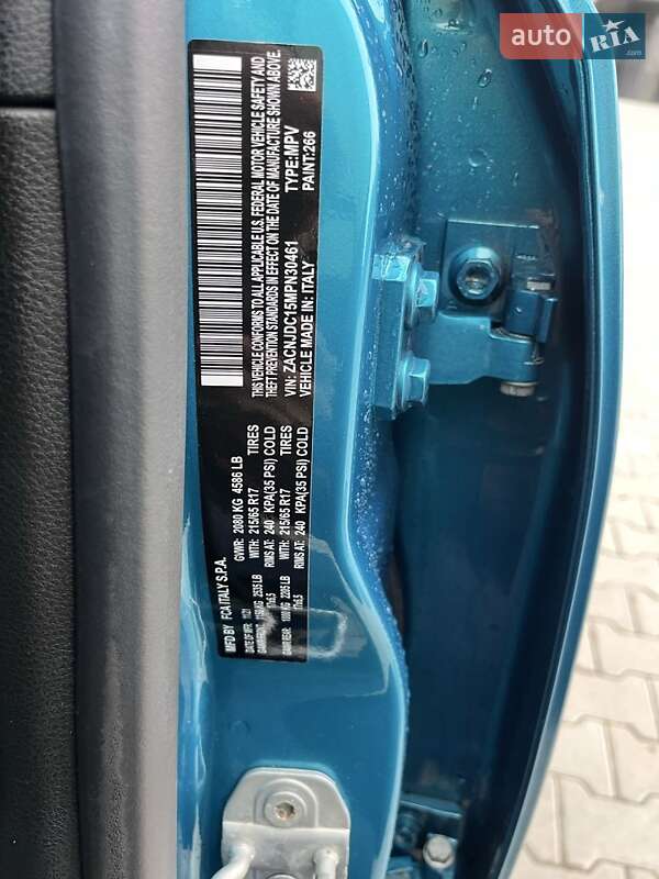 Внедорожник / Кроссовер Jeep Renegade 2021 в Черновцах фото 7 Внедорожник / Кроссовер Jeep Renegade 2021 в Черновцах