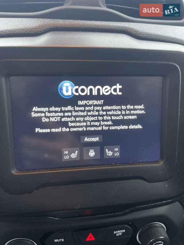 Позашляховик / Кросовер Jeep Renegade 2018 в Києві