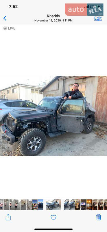 Внедорожник / Кроссовер Jeep Wrangler 2020 в Харькове