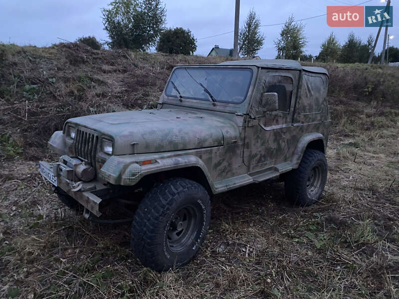 Внедорожник / Кроссовер Jeep Wrangler 1995 в Ровно