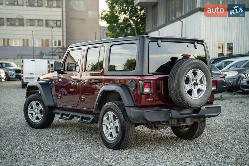 Внедорожник / Кроссовер Jeep Wrangler 2021 в Черновцах