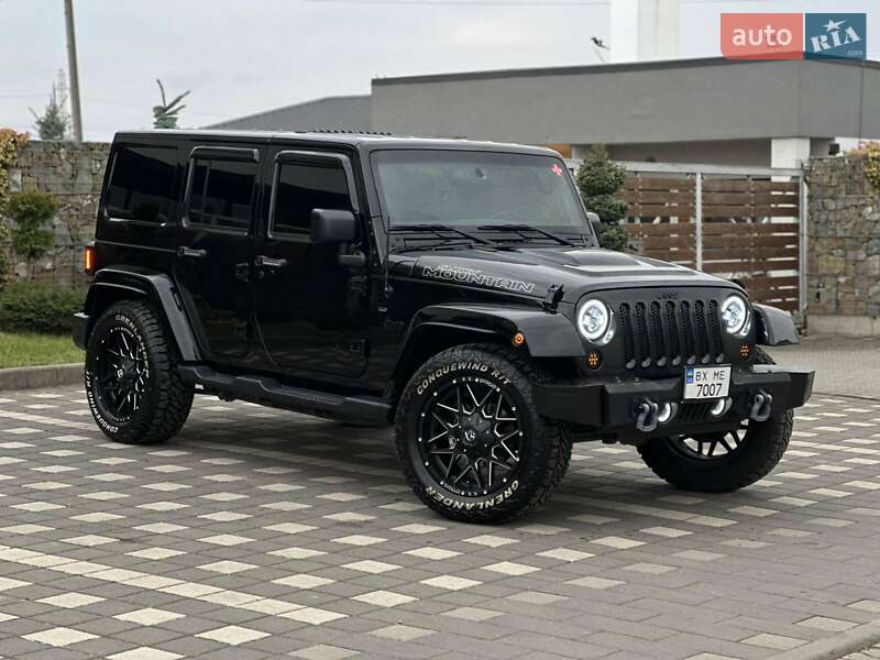 Позашляховик / Кросовер Jeep Wrangler 2017 в Стрию